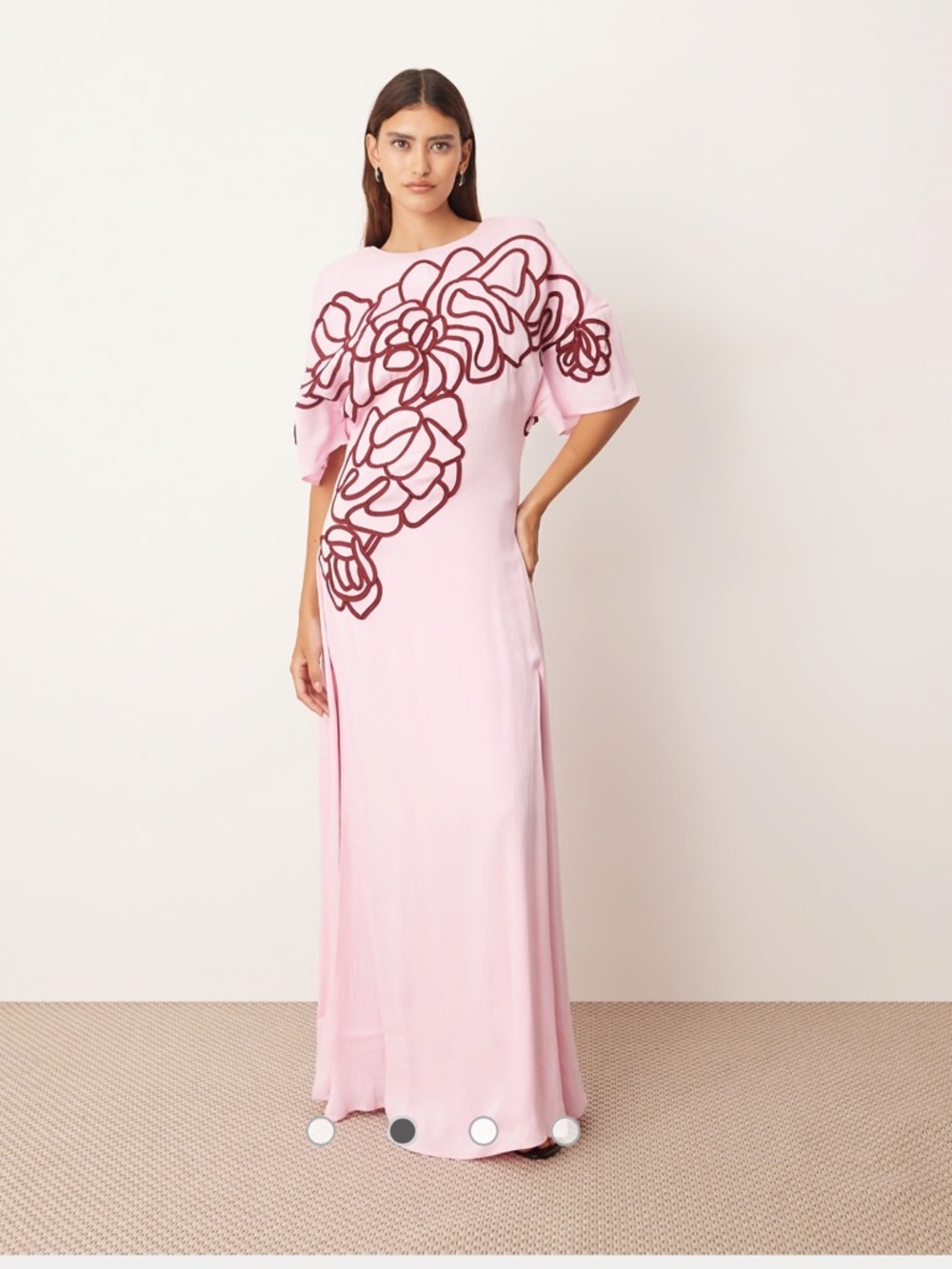 Arrange  dress pink